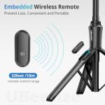UBeesize 68" Magnetic Selfie Stick Tripod with Remote