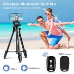 UBeesize 54" Tripod for iPhone and Cameras