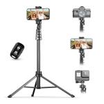 UBeesize 62" Tripod & Selfie Stick with Remote