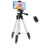 Lusweimi 44-Inch Phone Tripod with Remote