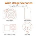 Amazon Basics 64-inch Phone Tripod and Selfie Stick