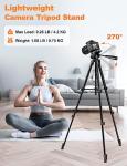 68" Phone Tripod Stand for iPad and iPhone