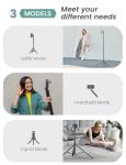 Portable 71'' Phone Tripod and Selfie Stick