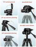 68" Phone Tripod Stand for iPad and iPhone