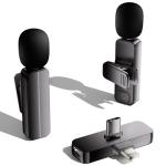 Wireless Mini Lavalier Microphone for iPhone & Android