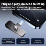 Wireless Mini Lavalier Microphone for iPhone & Android