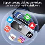 Wireless Mini Lavalier Microphone for iPhone & Android