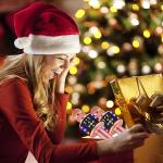 BONAOK Bluetooth Karaoke Microphone with Lights