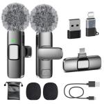 PoP Voice Wireless Lavalier Microphone for iPhone/Android