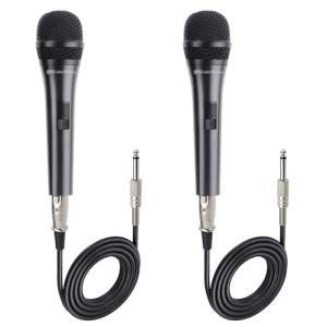 Cable Matters Cardioid Dynamic Microphone 2-Pack