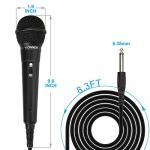 Wired Handheld Karaoke Microphone with 2.5m Cable