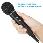 Wired Handheld Karaoke Microphone with 2.5m Cable