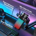 MAONO USB Gaming Microphone with Noise Cancellation