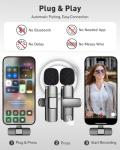 PoP Voice Wireless Lavalier Microphone for iPhone/Android