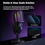 RGB USB Microphone for Gaming and Streaming