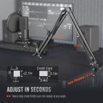 FIFINE USB Studio Microphone Kit with Boom Arm