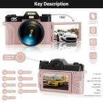 4K Digital Vlogging Camera with Flip Screen