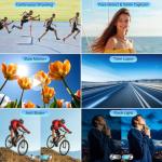 48MP 4K Camera with Flip Screen and Zoom