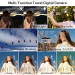 4K Digital Vlogging Camera with Flip Screen