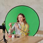 Portable Green Screen Backdrop for Video and Photography