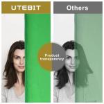 UTEBIT 5x6.5ft Green Screen Backdrop for Videos