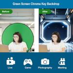 Portable Green Screen Backdrop for Video and Photography
