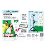 DIY Ring Light Kit with Green Screen & Phone Mount
