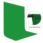 UTEBIT 5x6.5ft Green Screen Backdrop for Videos