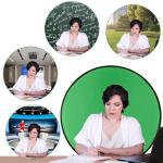 Portable Green Screen Backdrop for Video and Photography