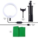 DIY Ring Light Kit with Green Screen & Phone Mount