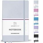 Panda Planner A5 Wide-Ruled Notebook in Gray