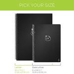 Rocketbook Panda Planner - Smart Reusable Pages, Black
