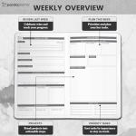 Panda Planner: 90-Day Undated Daily Organizer