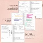 Legend Planner: A5 Goal-Setting Organizer in Rose Gold