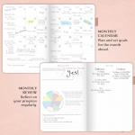 Legend Planner: A5 Goal-Setting Organizer in Rose Gold