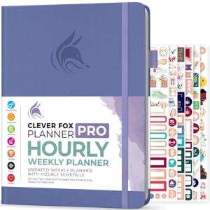 Clever Fox PRO Planner: Undated Weekly & Monthly