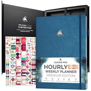 Clever Fox Hourly Planner PRO – Undated Organizer