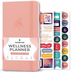 Clever Fox Wellness Planner - Pocket Health Journal