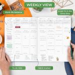 Clever Fox Hourly Planner PRO – Undated Organizer