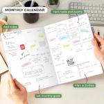 Clever Fox PRO Planner: Undated Weekly & Monthly