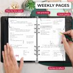 Clever Fox Weekly Planner Binder for Goal Setting