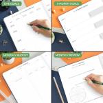 Clever Fox Hourly Planner PRO – Undated Organizer