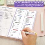 Clever Fox Weekly Desk Planner – Boost Productivity