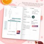 Clever Fox Wellness Planner - Pocket Health Journal