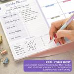 Clever Fox Weekly Desk Planner – Boost Productivity
