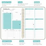 A5 Undated Weekly Planner with Goal Tracker