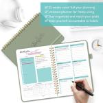 A5 Undated Weekly Planner with Goal Tracker
