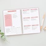 A5 Undated Weekly Planner and Goals Tracker