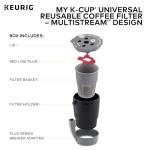 Keurig My K-Cup Reusable Filter - Gray