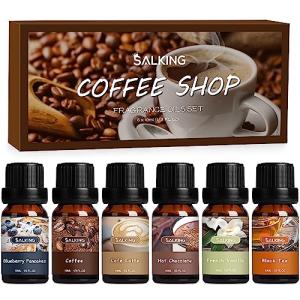 Coffee Shop Fragrance Oils Set for Diffusers and Crafts